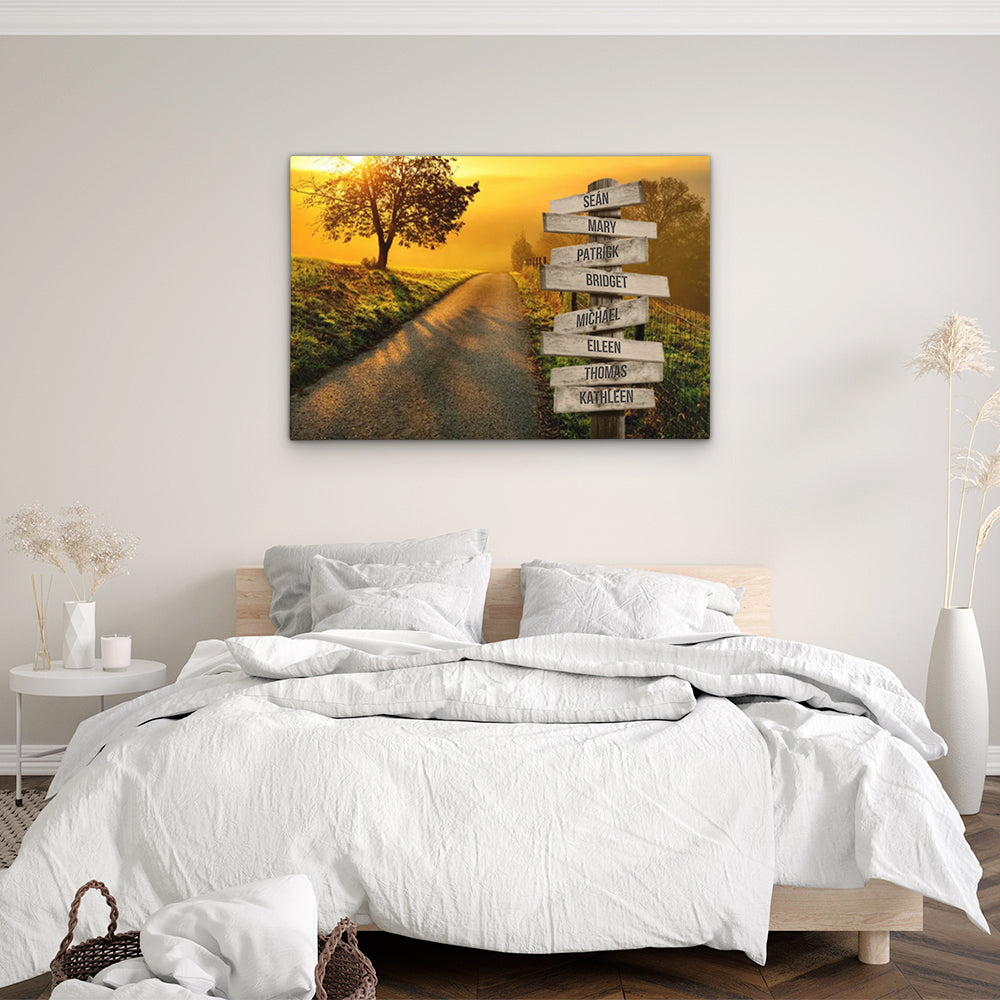 Personalised Canvas "Evening Fog"