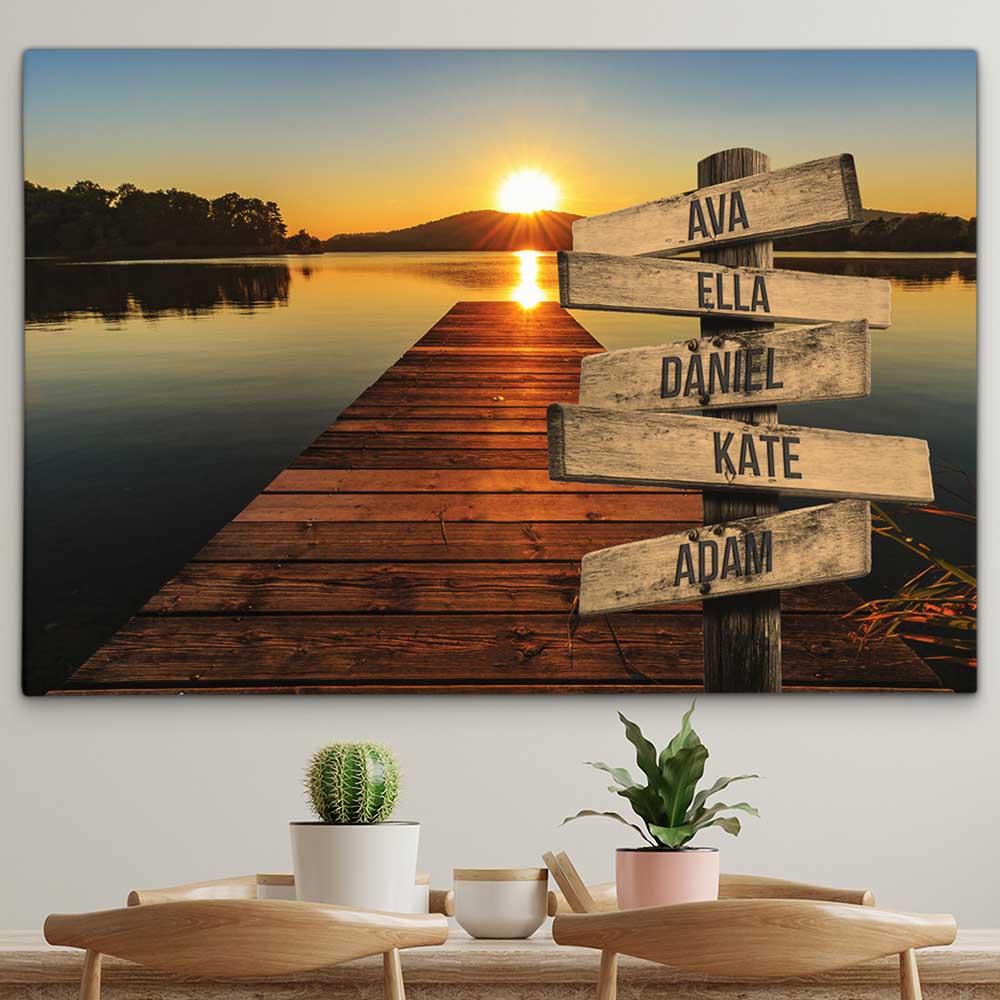 Personalised Canvas "Sunlight"