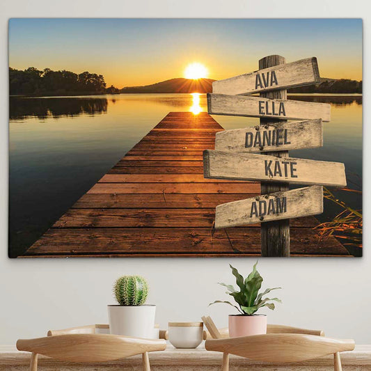 Personalised Canvas "Sunlight"