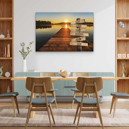 Personalised Canvas "Sunlight"