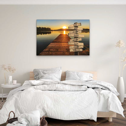 Personalised Canvas "Sunlight"