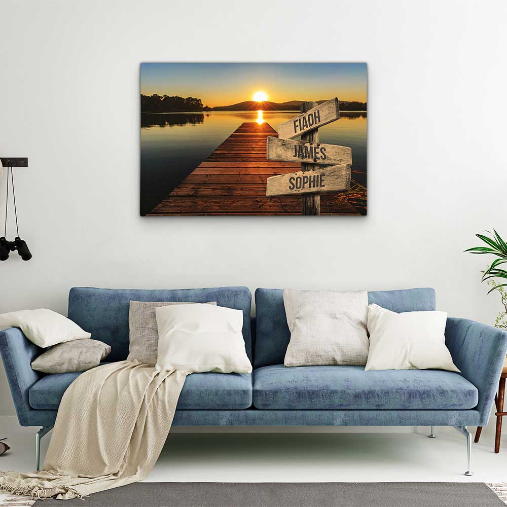 Personalised Canvas "Sunlight"