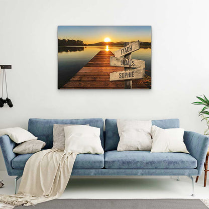 Personalised Canvas "Sunlight"