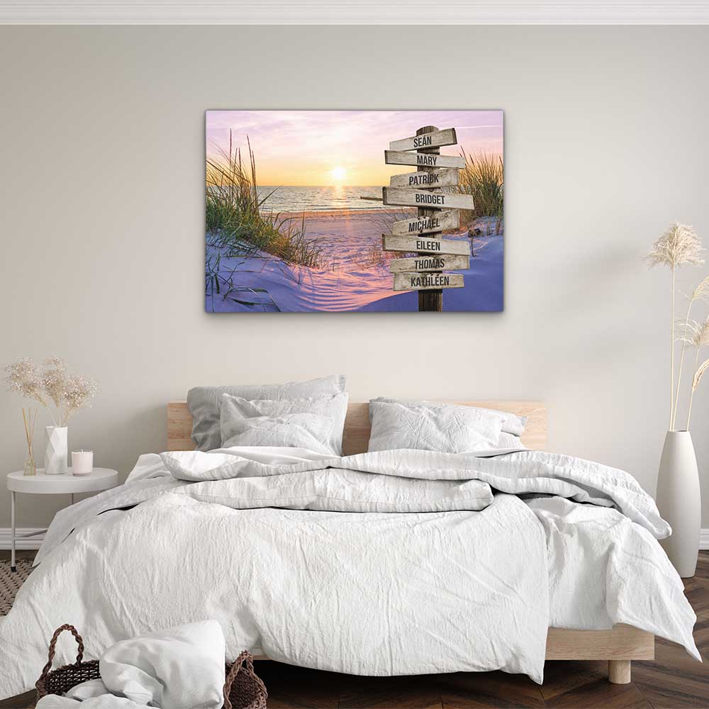 Personalised Canvas "Dune Sun"