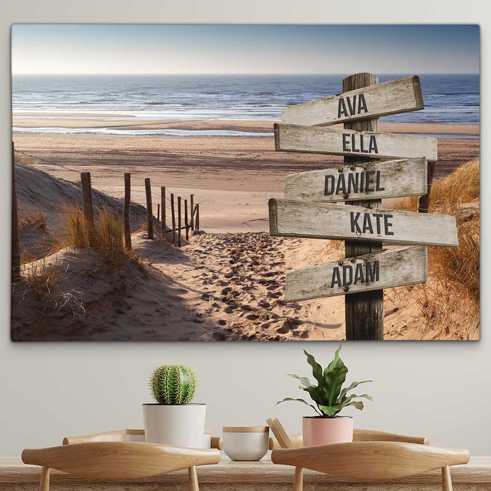 Personalised Canvas "Dune Sand"