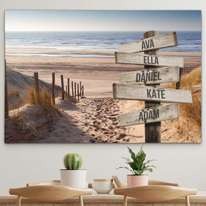 Personalised Canvas "Dune Sand"