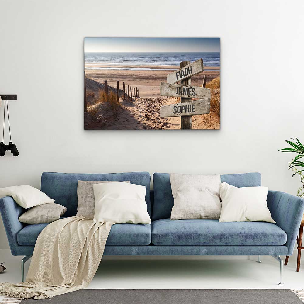 Personalised Canvas "Dune Sand"