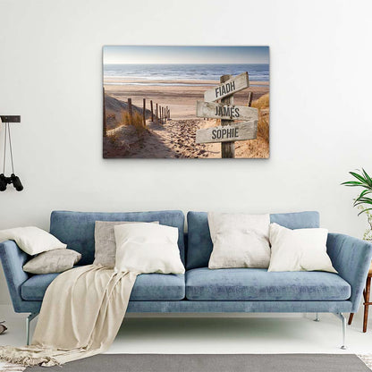 Personalised Canvas "Dune Sand"