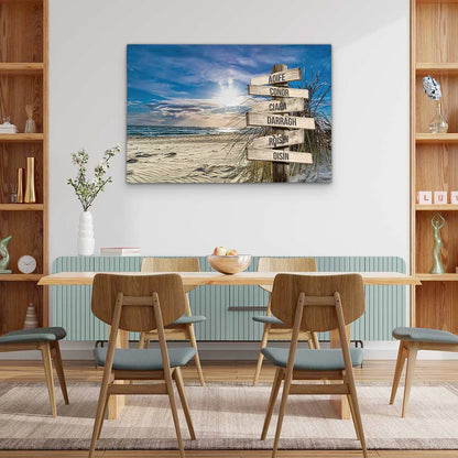 Personalised Canvas "Sea Breeze"