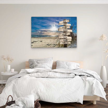 Personalised Canvas "Sea Breeze"