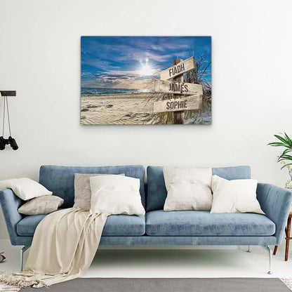 Personalised Canvas "Sea Breeze"