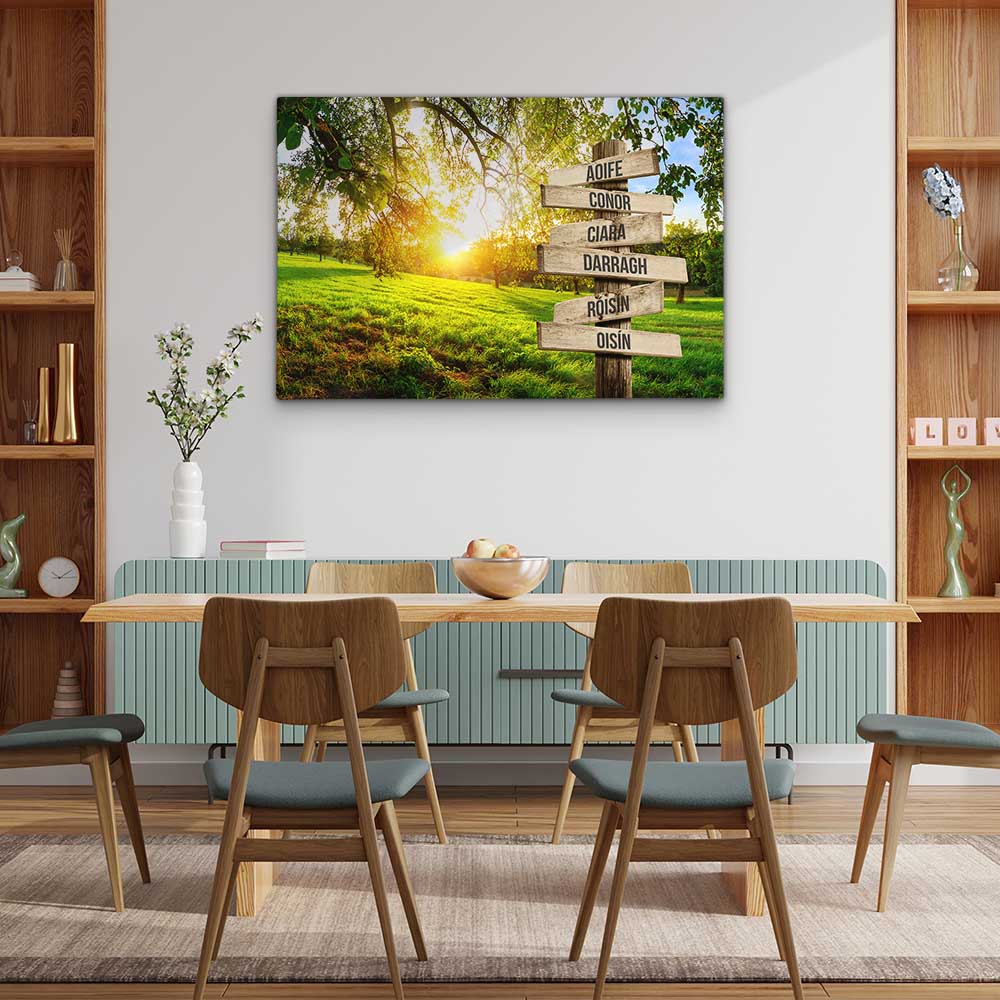 Personalised Canvas "Sunlight"