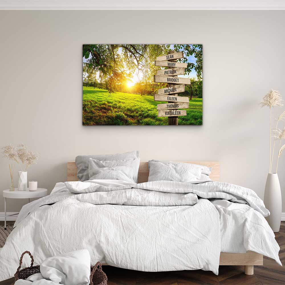 Personalised Canvas "Sunlight"