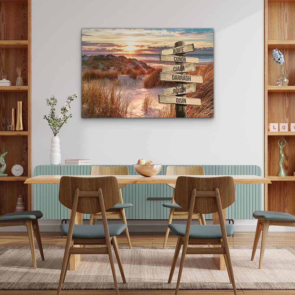 Personalised Canvas "Dune Sea"