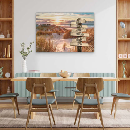 Personalised Canvas "Dune Sea"