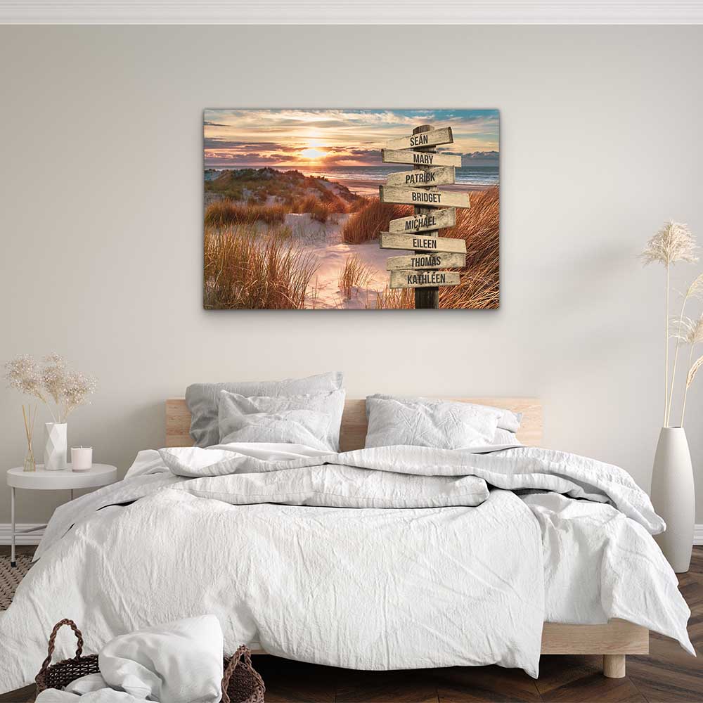 Personalised Canvas "Dune Sea"