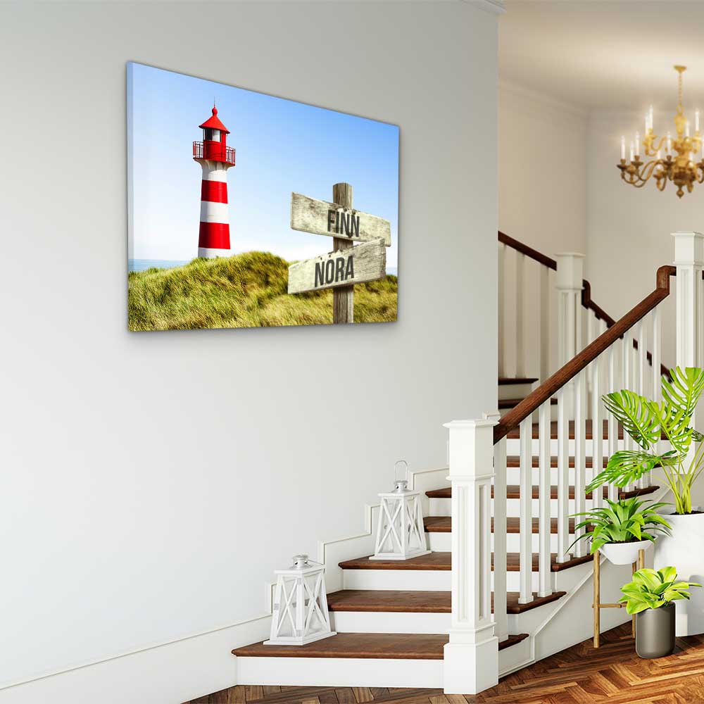 Personalised Canvas "Lighthouse"