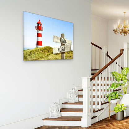 Personalised Canvas "Lighthouse"