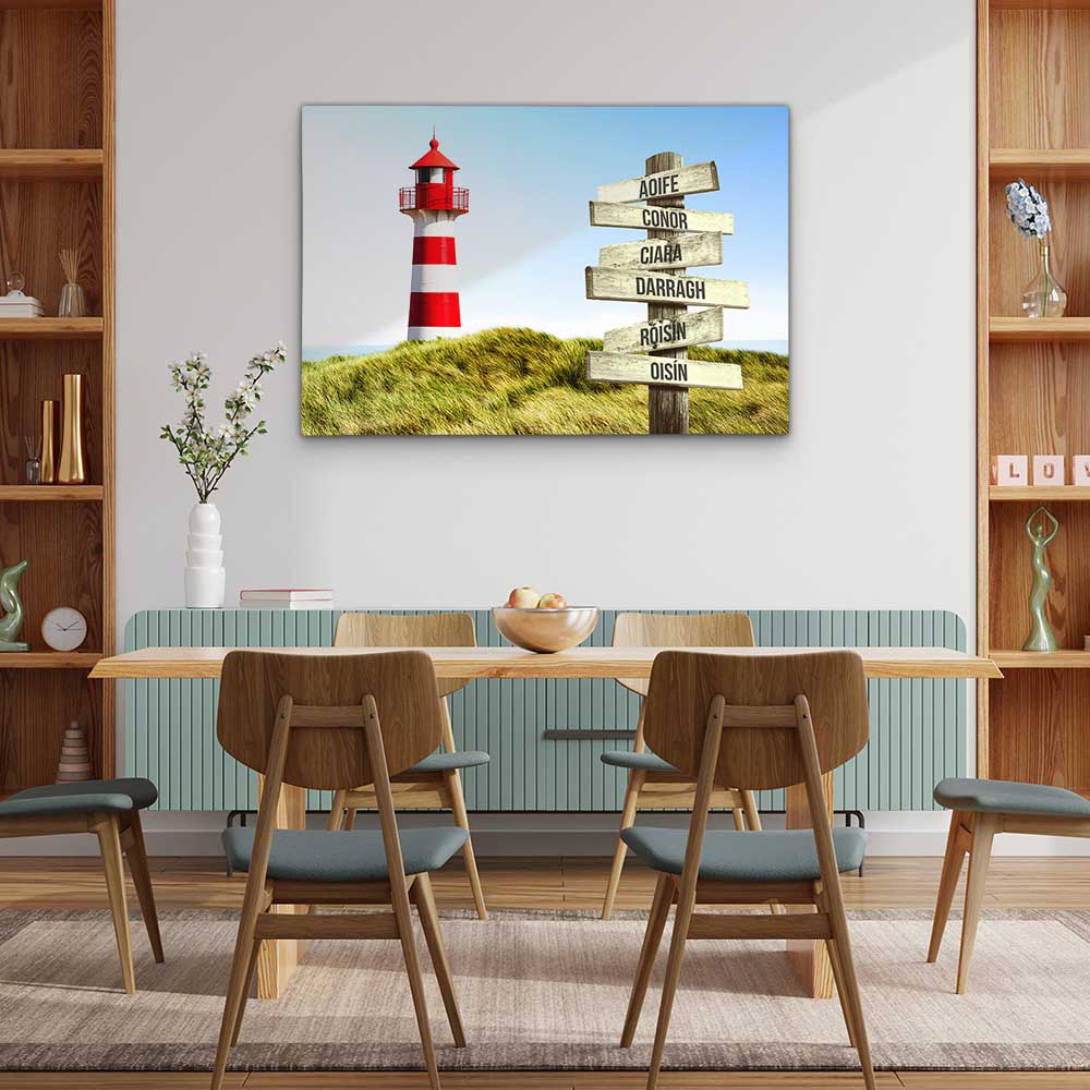 Personalised Canvas "Lighthouse"