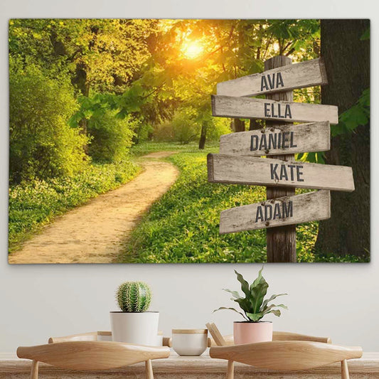 Personalised Canvas "Dream Garden"