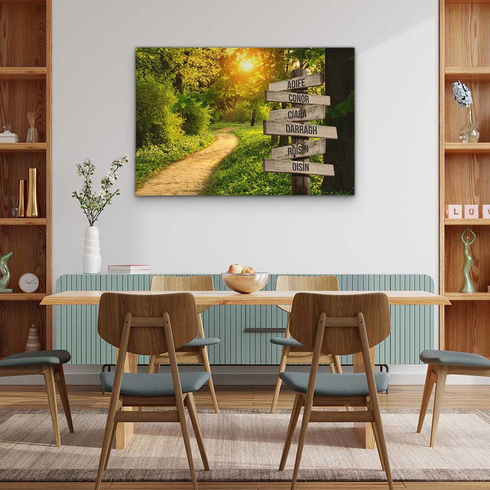 Personalised Canvas "Dream Garden"