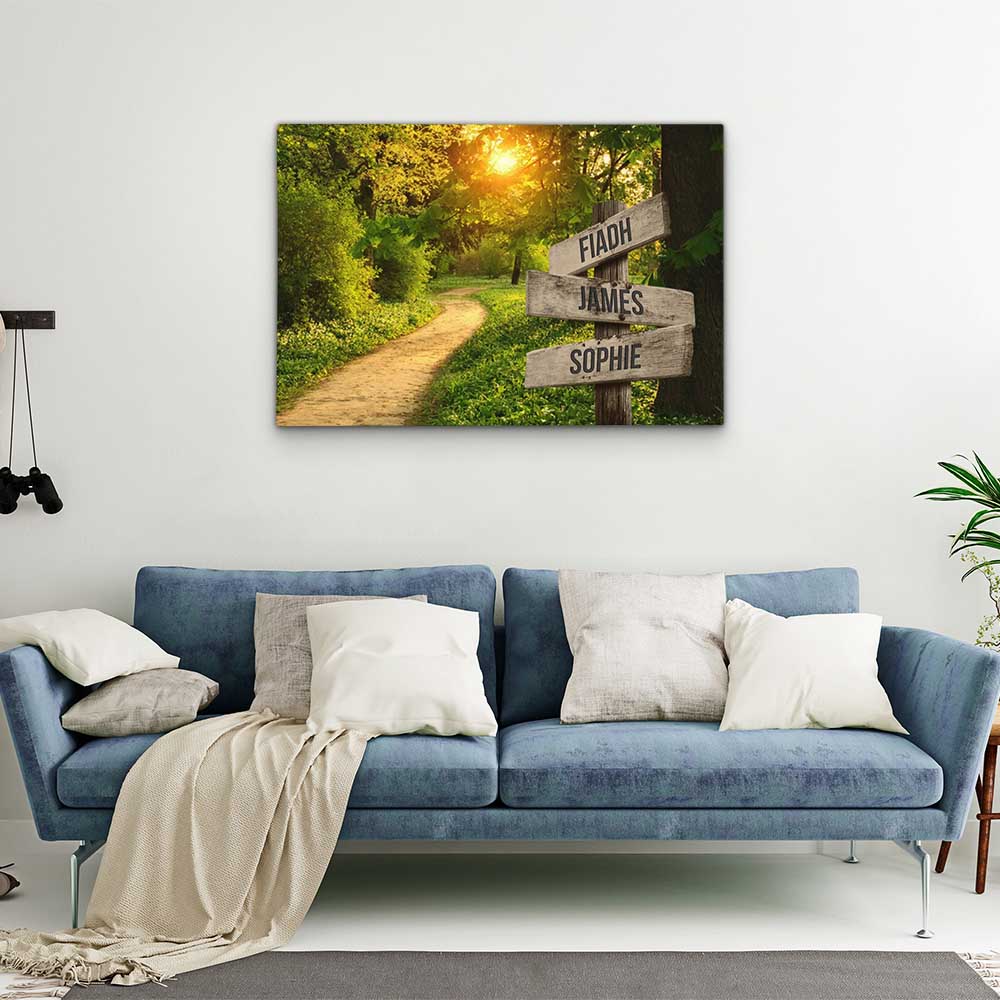 Personalised Canvas "Dream Garden"